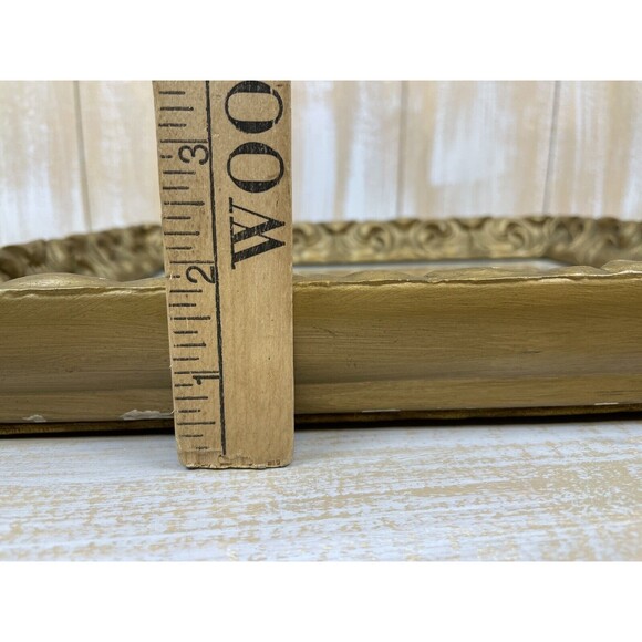 Vintage Ornate Gold Table Picture Frame Hollywood Regency See Measurement B - Picture 13 of 13